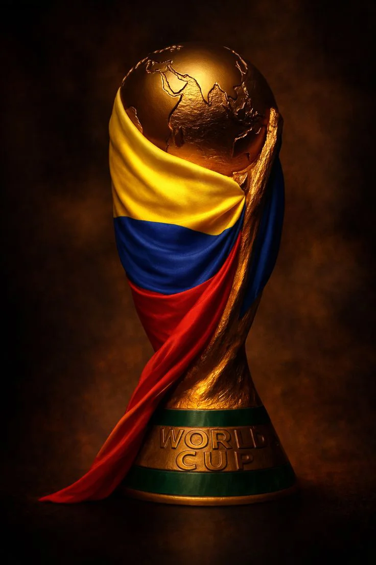 Bandera de Colombia, Copa del mundo.webp